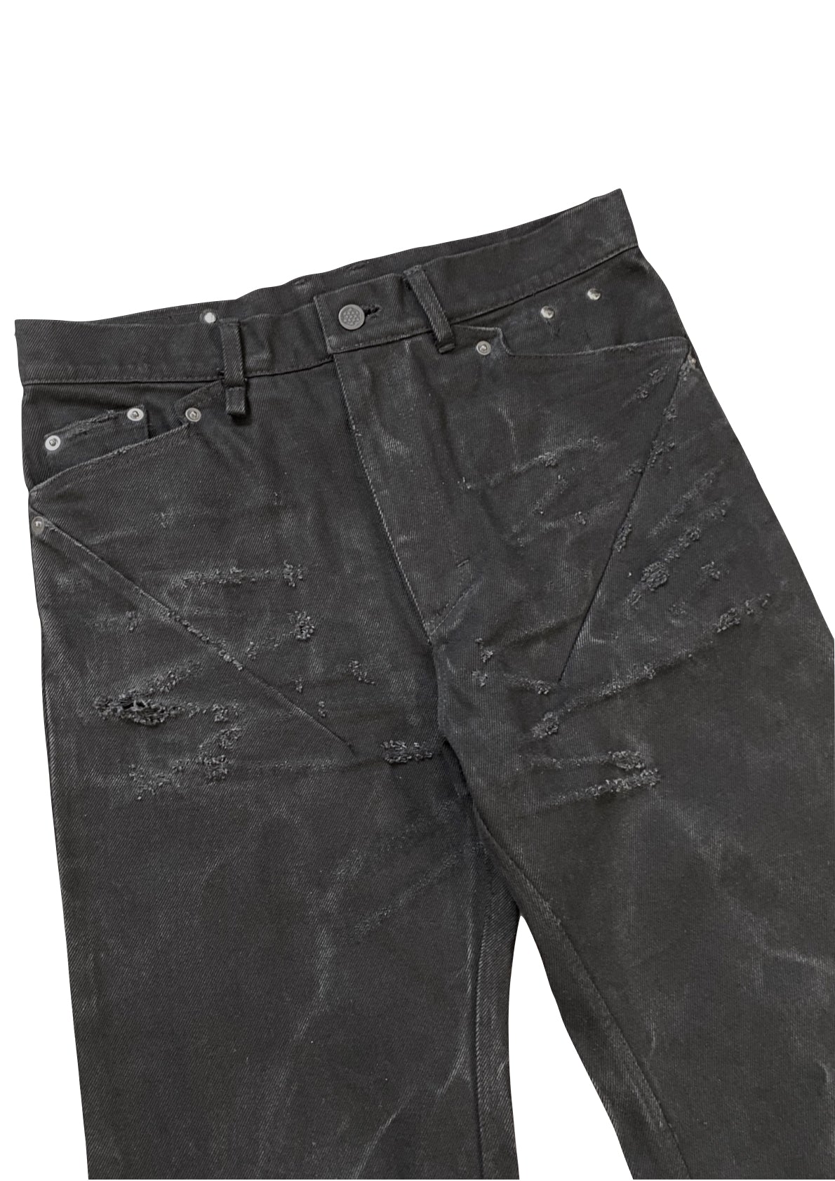 PERFECT FLARED BLACK DENIM