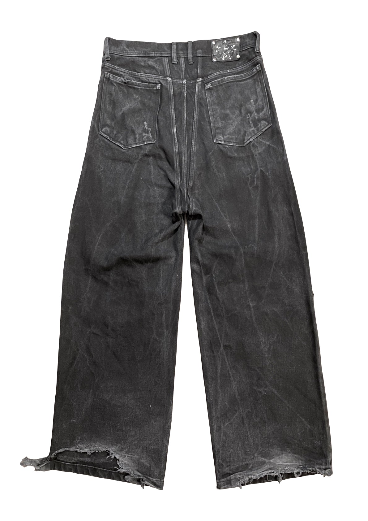 BLACK RELAXED DENIM