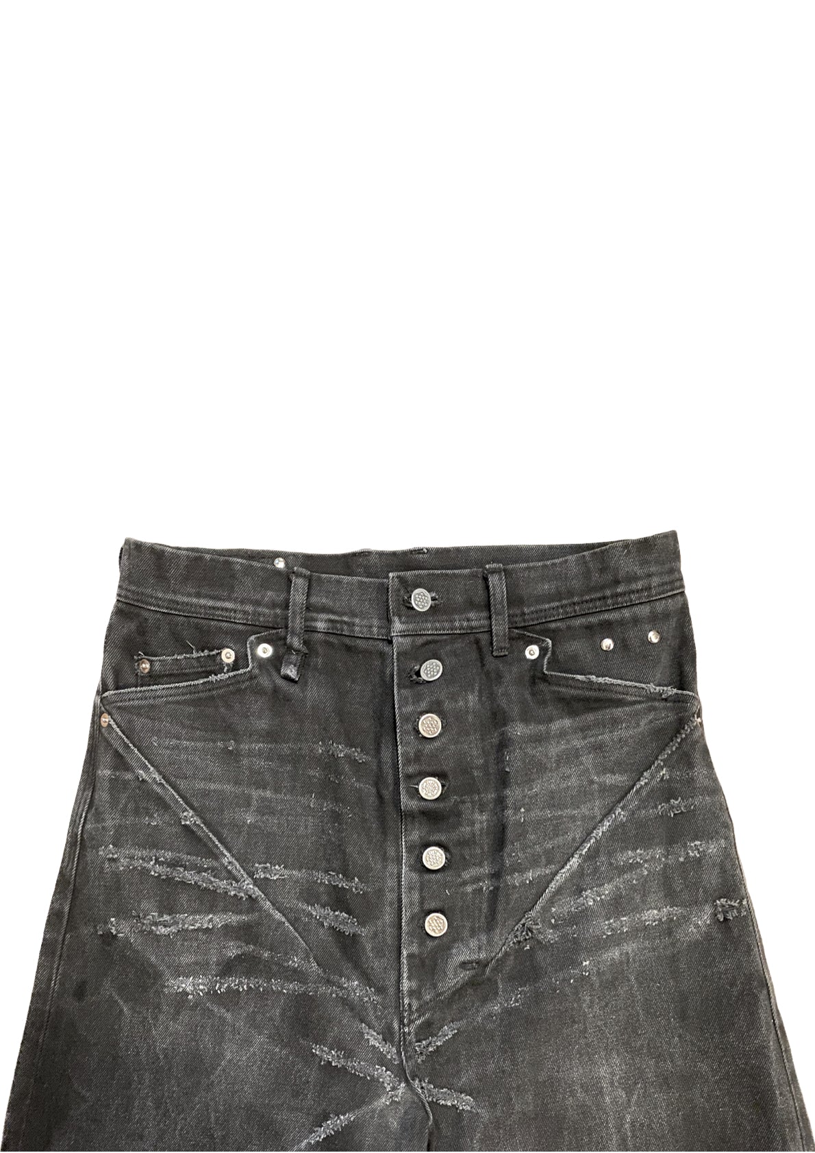 BLACK RELAXED DENIM