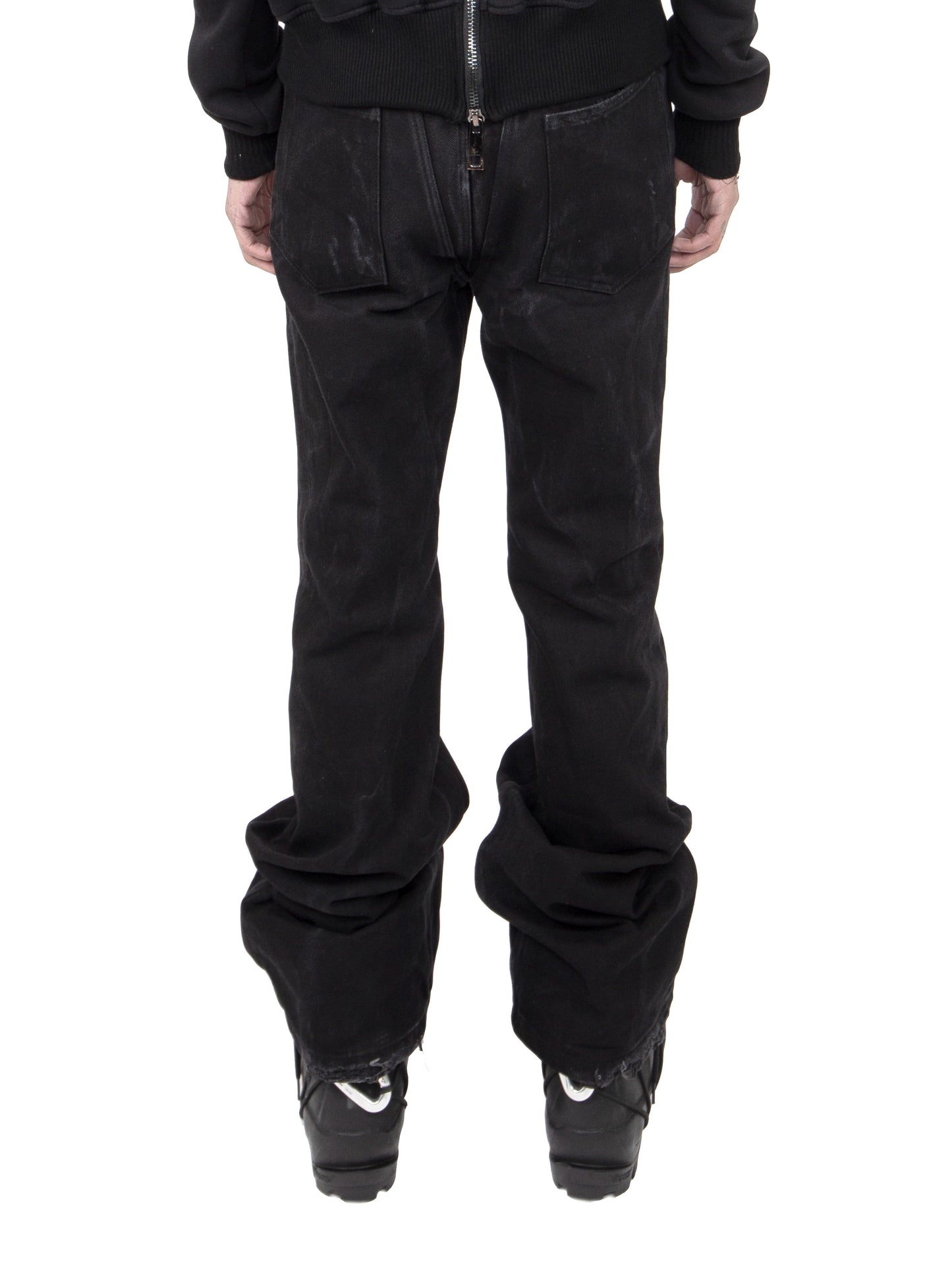 PERFECT FLARED BLACK DENIM