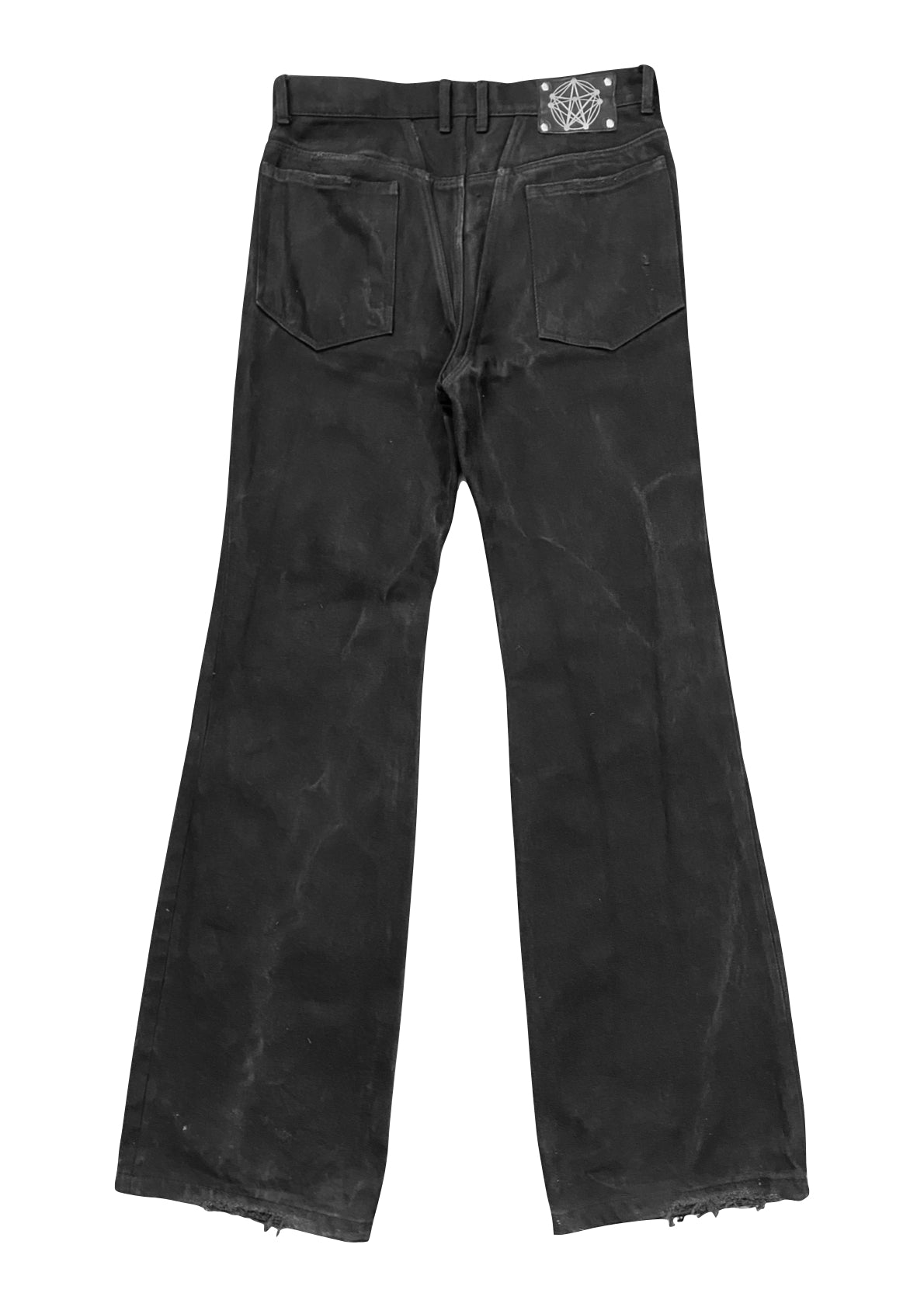 PERFECT FLARED BLACK DENIM