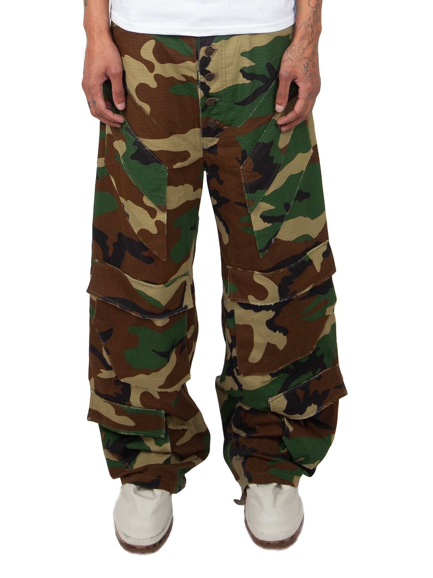 CARGO RIP-STOP CAMO US.WOODLAND