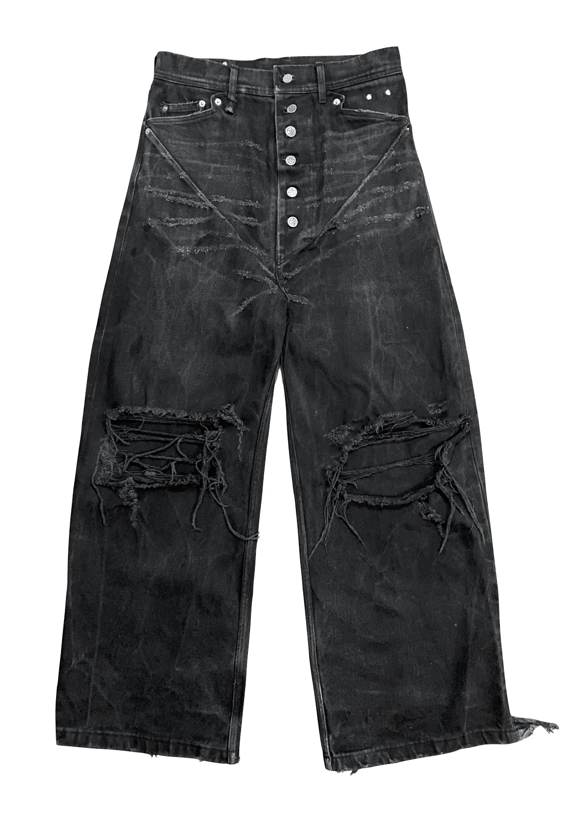 BLACK RELAXED DENIM