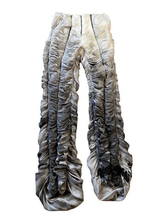 PLEATED TRACK PANT